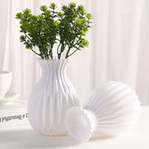 Modern Spiral Plastic Vase